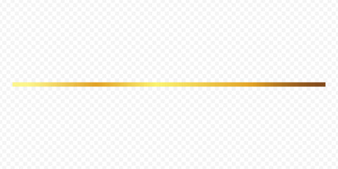 Golden line  gold line  aesthetic line. Vector modern