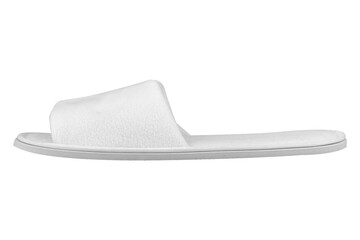 Home slippers on a white background