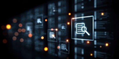 A comprehensive audit framework where inspection ensures exam integrity and database systems enable survey reporting for approval and satisfaction