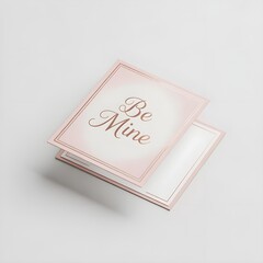 Elegant be mine card set