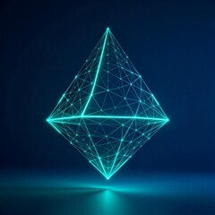 Geometric digital network structure