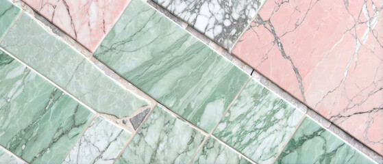 Intricate marble pattern in pastel colors. Beautiful background for design, texture, backdrop. Full frame.