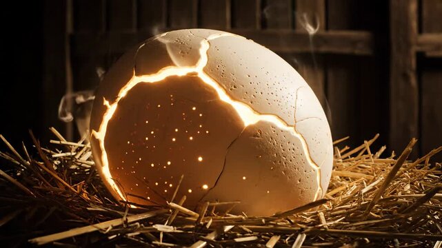 The Secret Hidden Inside This Strange Glowing Egg