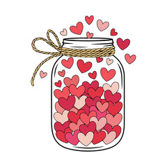 Jar love Illustration 