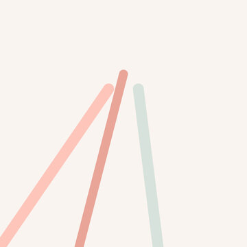 Abstract pastel perspective lines background for presentations 02