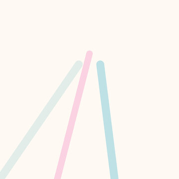 Abstract pastel perspective lines background for presentations background Canva-style 08