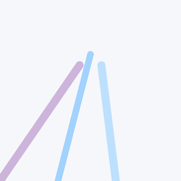 Abstract pastel perspective lines background for presentations light 05