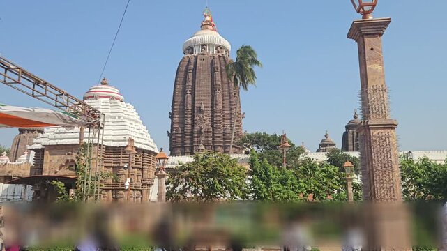 Jagannath Temple, Puri. The Jagannath Temple is a Hindu temple dedicated to Jagannath, a form of Vishnu. It is located in Puri, Odisha, on the eastern coast of India.