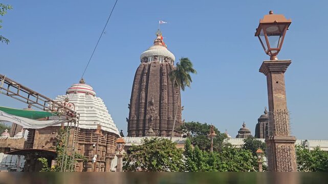 Jagannath Temple, Puri. The Jagannath Temple is a Hindu temple dedicated to Jagannath, a form of Vishnu. It is located in Puri, Odisha, on the eastern coast of India.