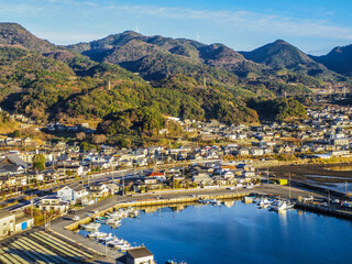 【大分県】日出町・豊後豊岡の街並み