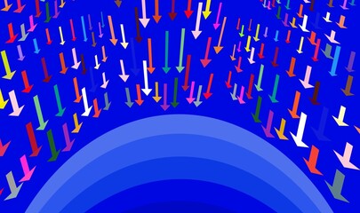 abstract blue background