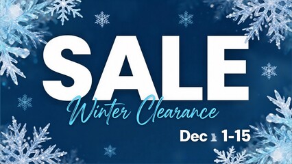 Winter Sale Advertisement