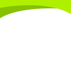 Obraz premium Simple Footer Wave