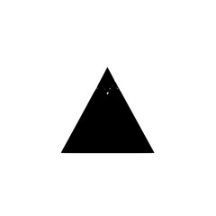 Fototapeta premium Minimal Mountain Peak Icon Vector for Web and UI Design