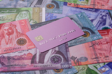 A credit card for contactless cashless payments via a terminal or online. A credit card