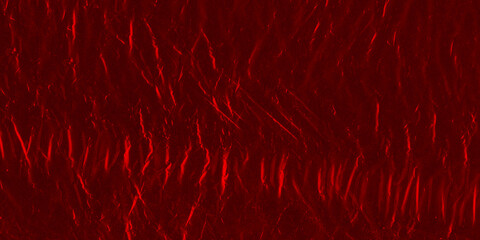 Vector red foil texture background. Abstract gradient bright and shiny light reflection rough texture surface. Vector illustration for background, backdrop, web, wallpaper, print and design artwork. 