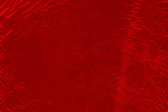 Vector red foil texture background. Abstract gradient bright and shiny light reflection rough texture surface. Vector illustration for background, backdrop, web, wallpaper, print and design artwork. 