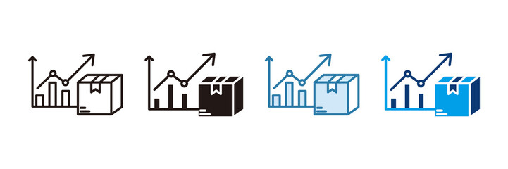 Product Analytics Icon Set Multiple Style Collection