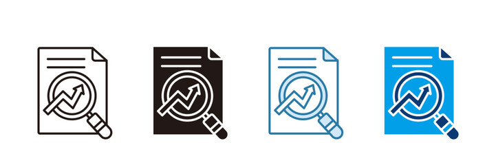 Ceo Optimization Icon Set Multiple Style Collection