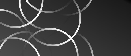 black geometric abstract background overlap layer on bright space with lines shapes decoration