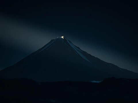 Shattered light on a rolling peak, a liquid mountain etched in shadow and foam,  peru,  motion