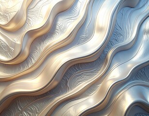 Topographic Pearl Foil Minimal Background