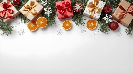 Elegant Christmas Tree on Dark Background with Festive Ornaments and Soft Glow