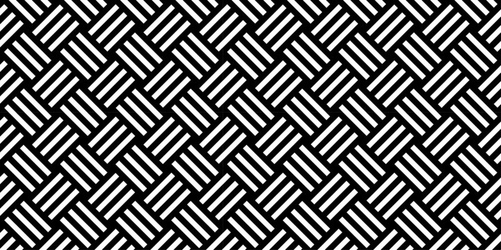 Minimal line Seamless geometric pattern with shapes. Decoration and maze ornament square wall tile.