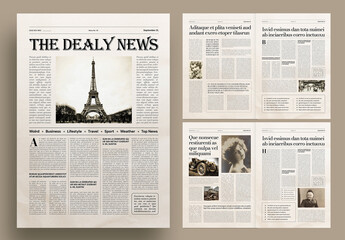 Historical Newspaper Templates