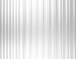 Obraz premium Aesthetic corrugated surface with asymmetrical vertical stripes, soft gradient, light reflection and slight metallic sheen. Suitable for architectural projects, digital designs, or fashion backgrounds