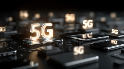 Modern wireless 5G network technology showcasing high-speed data transfer, advanced communication infrastructure, and innovative connectivity solutions for digital transformation
