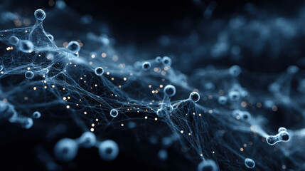 Futuristic digital network visualization showcasing innovative connectivity solutions, modern data transfer, vibrant technology themes, and abstract cyber communication concepts