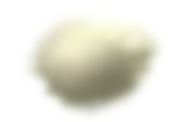 雲のようなふわふわなぼかし　灰色 