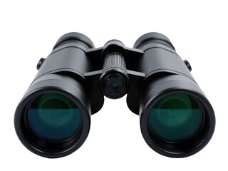A detailed view of a pair of binoculars, useful for capturing wildlife or surveillance scenes