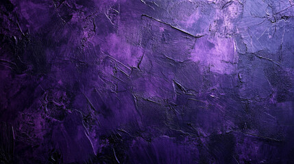 Dark abstract purple concrete paper texture with scratched details, symbolizing mystery, creativity, depth, and artistic intensity for banner, pattern, and modern design backgrounds.