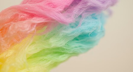 Colorful cotton candy texture abstract background copy space for design