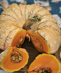 Ripe pumpkin