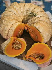 Ripe pumpkin