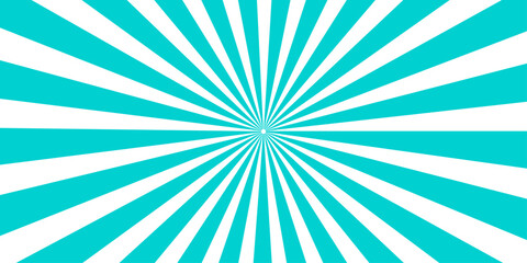 Abstract blue sunburst vector pattern featuring bright rays and a vintage radial burst design with a retro star glow illustration on a textured grunge backdrop