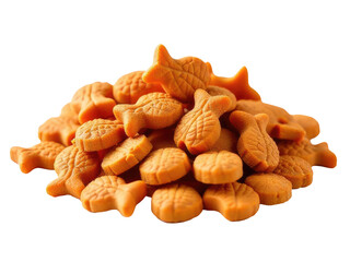 A pile of cookies stacked on top of each other