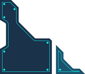 Futuristic Corner Shape