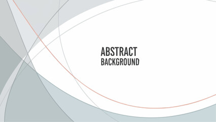 A minimalist abstract background features soft grey and white curved lines creating a serene, elegant design.