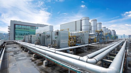 Industry HVAC system, Cooling tower, fan water Industry air conditioner system, Air vent duct hood.