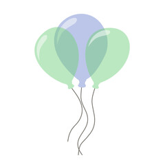 Birthday Balloon Illustration