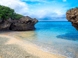 ウラピナの浜（沖縄県波照間島）