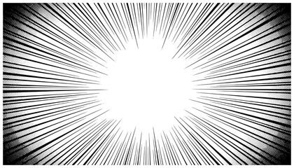 Hand Drawn Zoom Effect Background