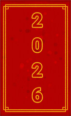 Year of the Horse Chinese New Year 2026 Banner