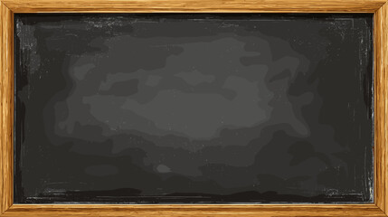 blank blackboard with chalk © AI PIC