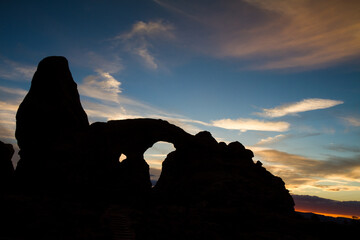 Silhouette of Turret Arch © Circumnavigation