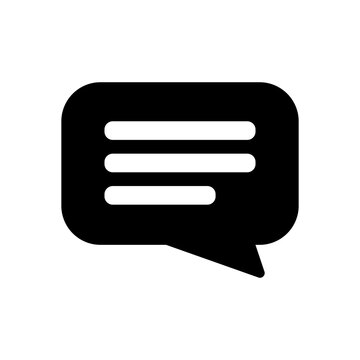 Message Button Icon Rounded for Communication UI Transparent PNG